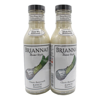 Briannas' Classic Buttermilk Ranch Dressing, 2 x 355ml