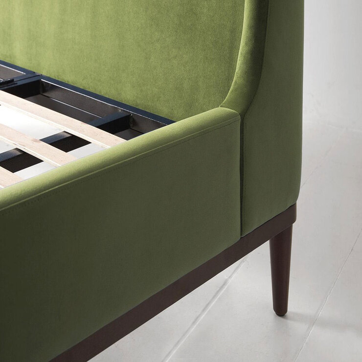 Swyft Bed 02 Green Velvet Bed Frame, Double Swyft Bed 02 Green Velvet Bed Frame, Double
