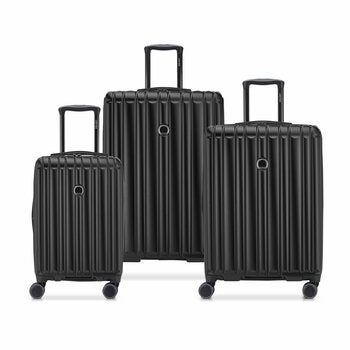Delsey Take Off 3 Piece Hardside Spinner Luggage Set in 2 Colours