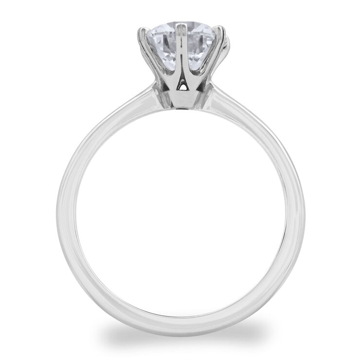 1.50ct Round Brilliant Cut Diamond Solitaire Ring, Platinum