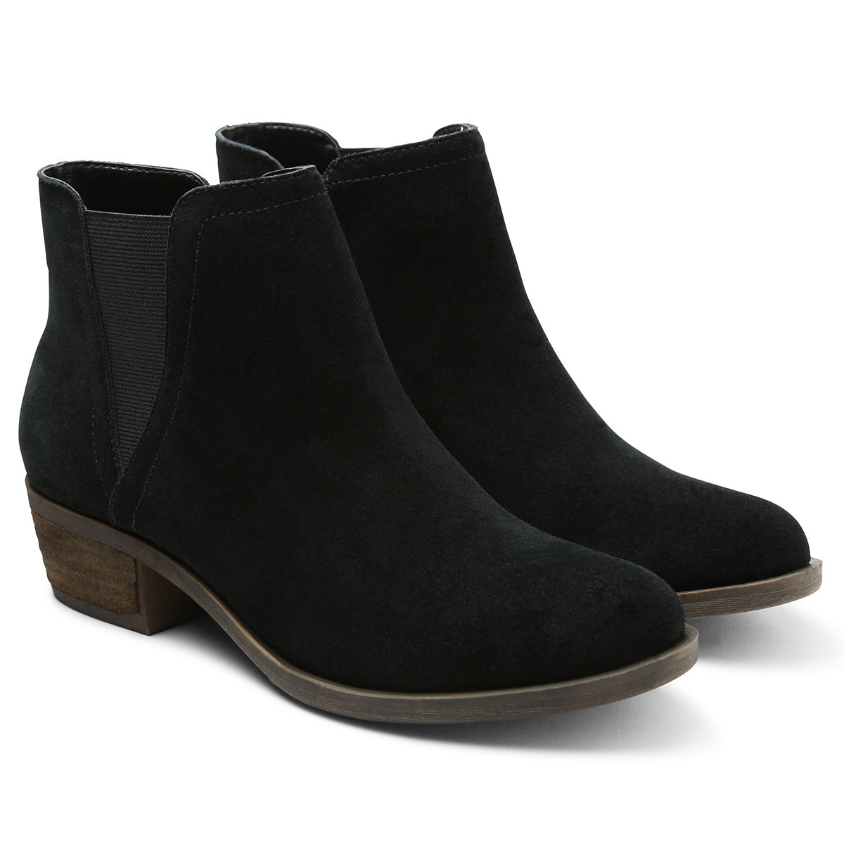Kensie Women's Short Suede Boots in 8 Sizes and 2 Colours