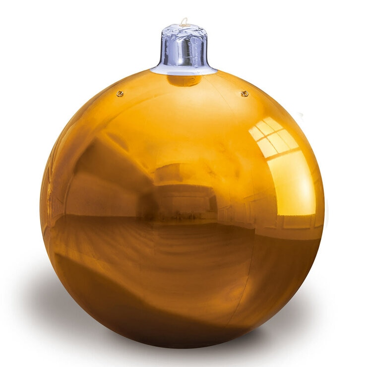 5ft Shiny Golden Inflatable ornament