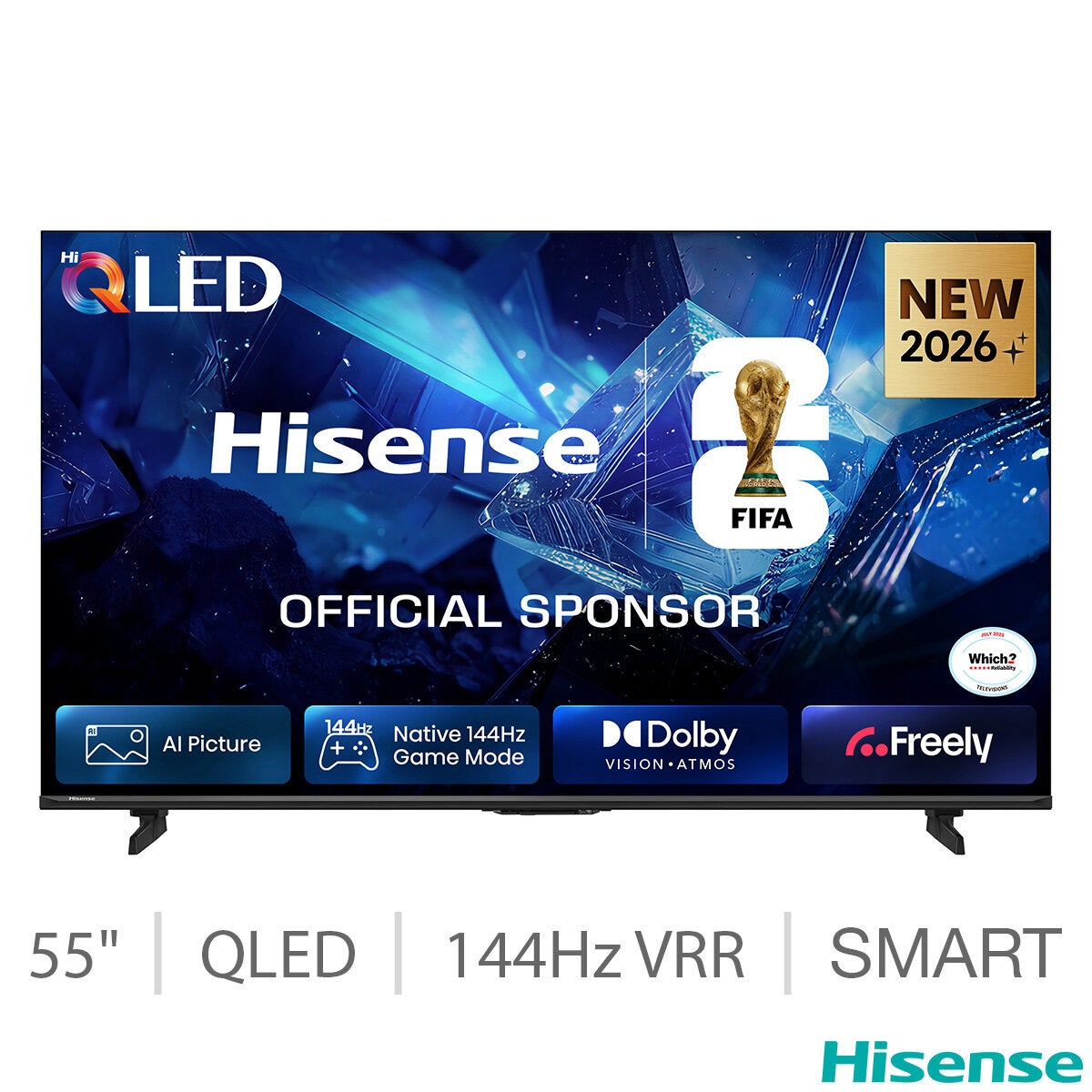 Buy Hisense 55E78STUK PRO 55 Inch QLED HD Smart TV at Costco.co.uk