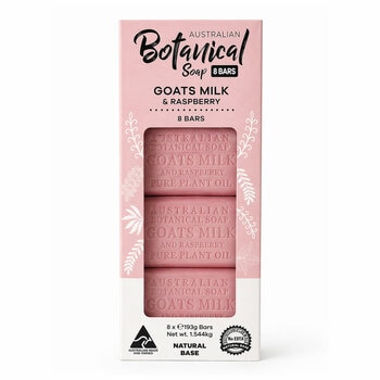 Australian Botanical Soap Bar, 8 Pack in 4 Varieties