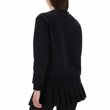 Hunter Women's Crewneck Sweater in Black