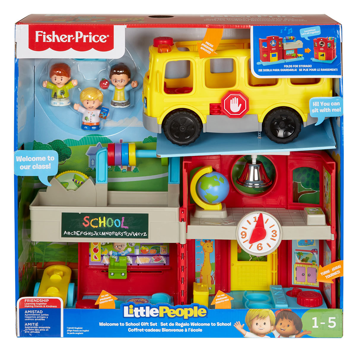 Fisher Price Little People Welcome To School Gift Set (1+ Years)