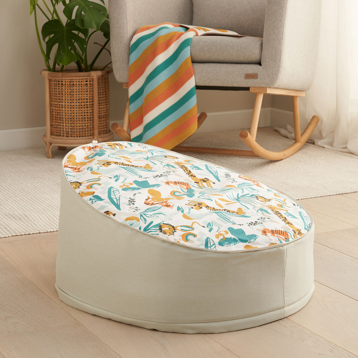 Tutti Bambini Baby Beanbag 56 x 36 x 58 cm, Run Wild
