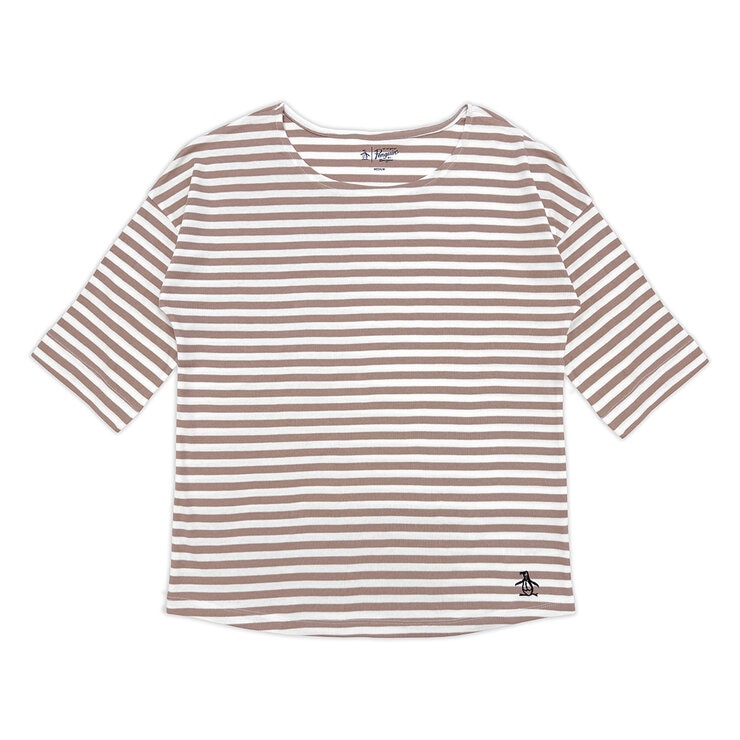 Penguin Women's Bretton 3/4 Top in Beige