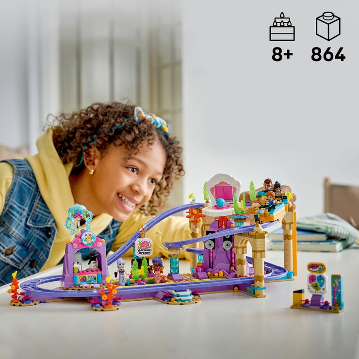 LEGO Friends Mermaid Roller Coaster Ride - Model 42703 (8+ Years) LEGO Friends Mermaid Roller Coaster Ride - Model 42703 (8+ Years)