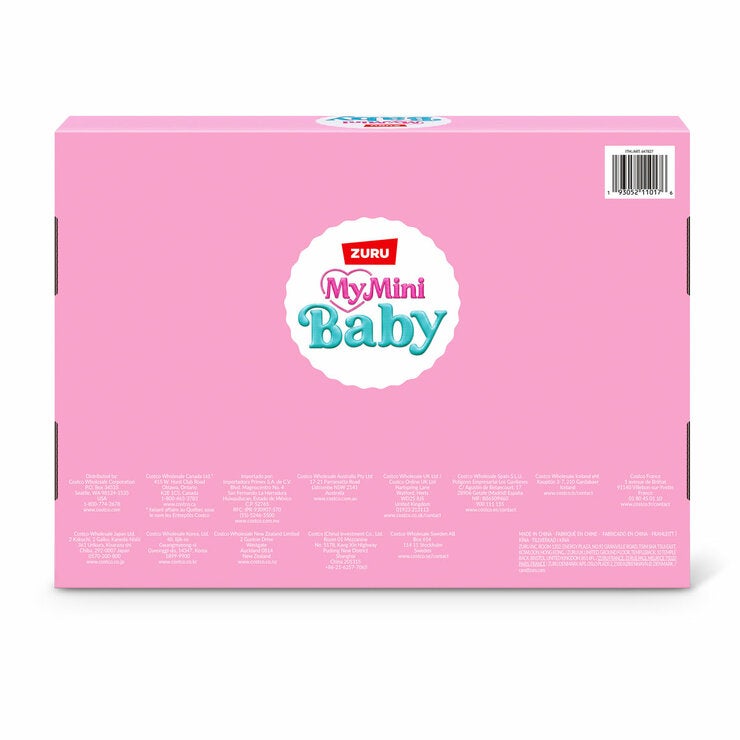 Zuru My Mini Baby - My Birthday - 4 pack (4+ Years) Zuru My Mini Baby - My Birthday - 4 pack (4+ Years)