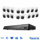 Reolink 12MP (4K+) UHD NVR PoE 16 x Channel / 16 x Turret Cameras with 4TB HDD Reolink 12MP (4K+) UHD NVR PoE 16 x Channel / 16 x Turret Cameras with 4TB HDD