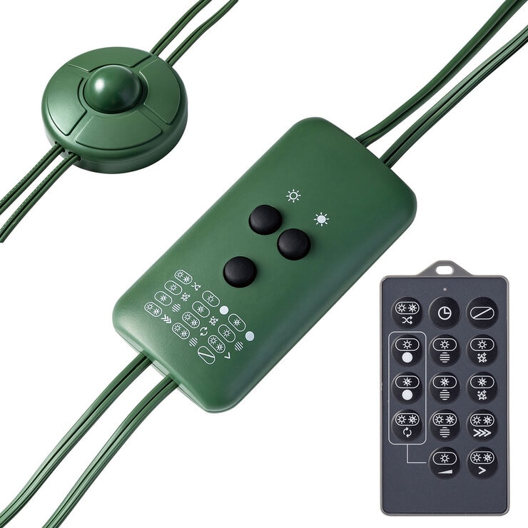 12ft (3.7m) Pre-Lit Aspen Artificial Christmas Tree With 4,430 Colour-Changing Radiant Micro Twinkle LED Lights