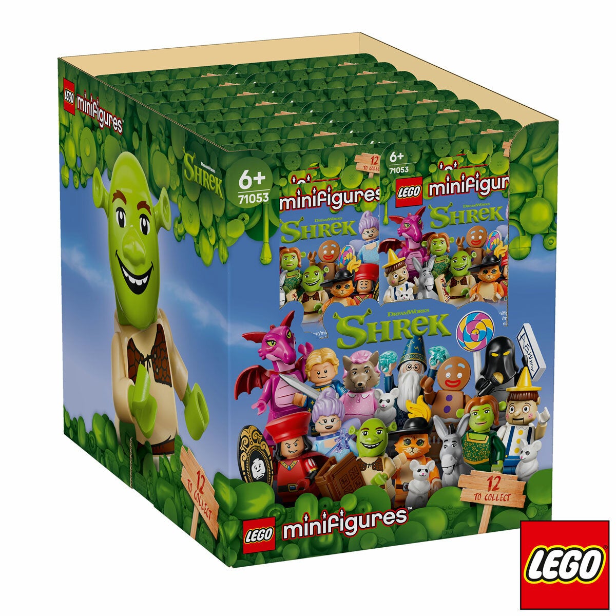 Lego minifigures Shrek