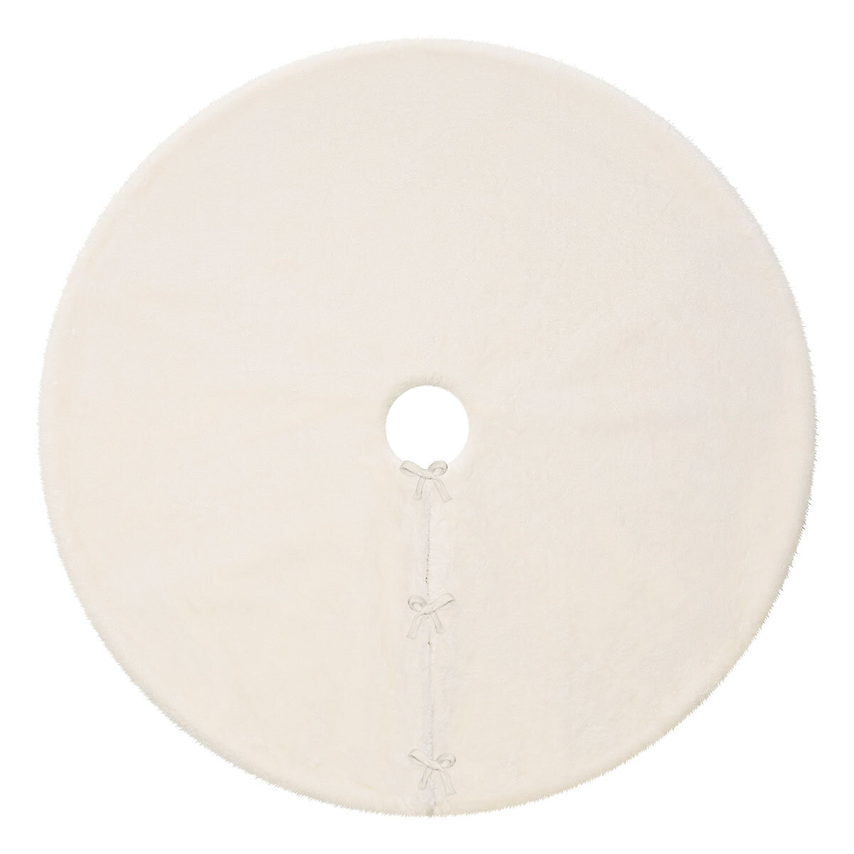 66 inch (1.68 m) Faux Fur Tree Skirt in White