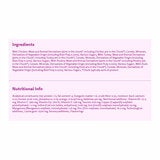 Nutritional Information Nutritional Information