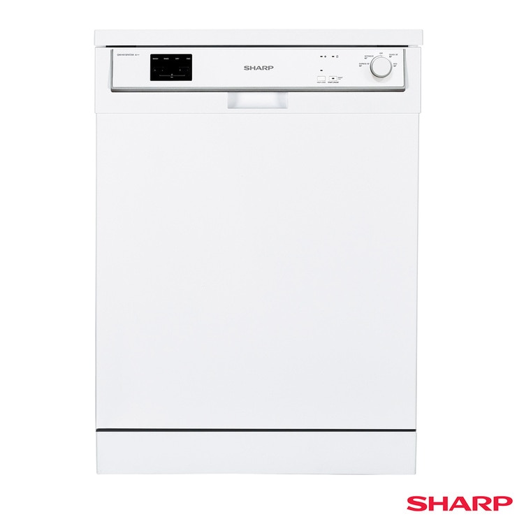 Sharp QWHX13F472W, 13 Place Settings Dishwasher A++ Rating in White