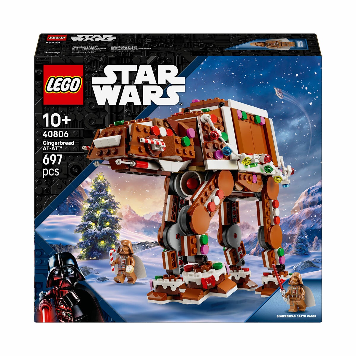 LEGO Star Wars Gingerbread AT-AT Walker - Model 40806 (10+ Years) LEGO Star Wars Gingerbread AT-AT Walker - Model 40806 (10+ Years)