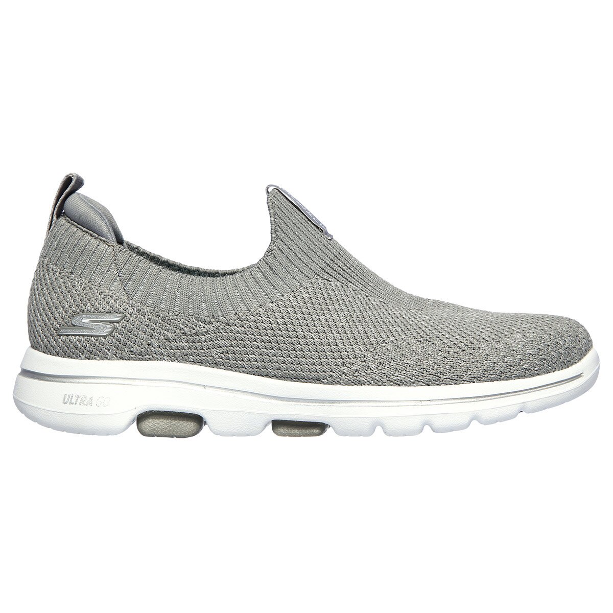 Skechers Ladies Go Walk Trendy Grey 8 