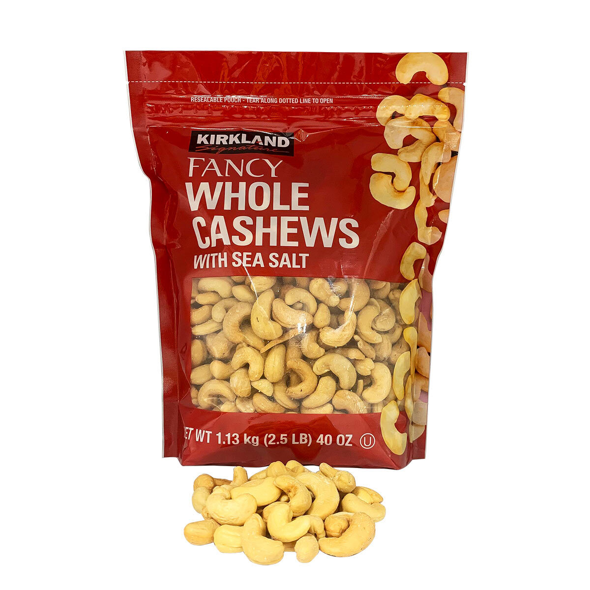 Pack with Cashews Open In Front