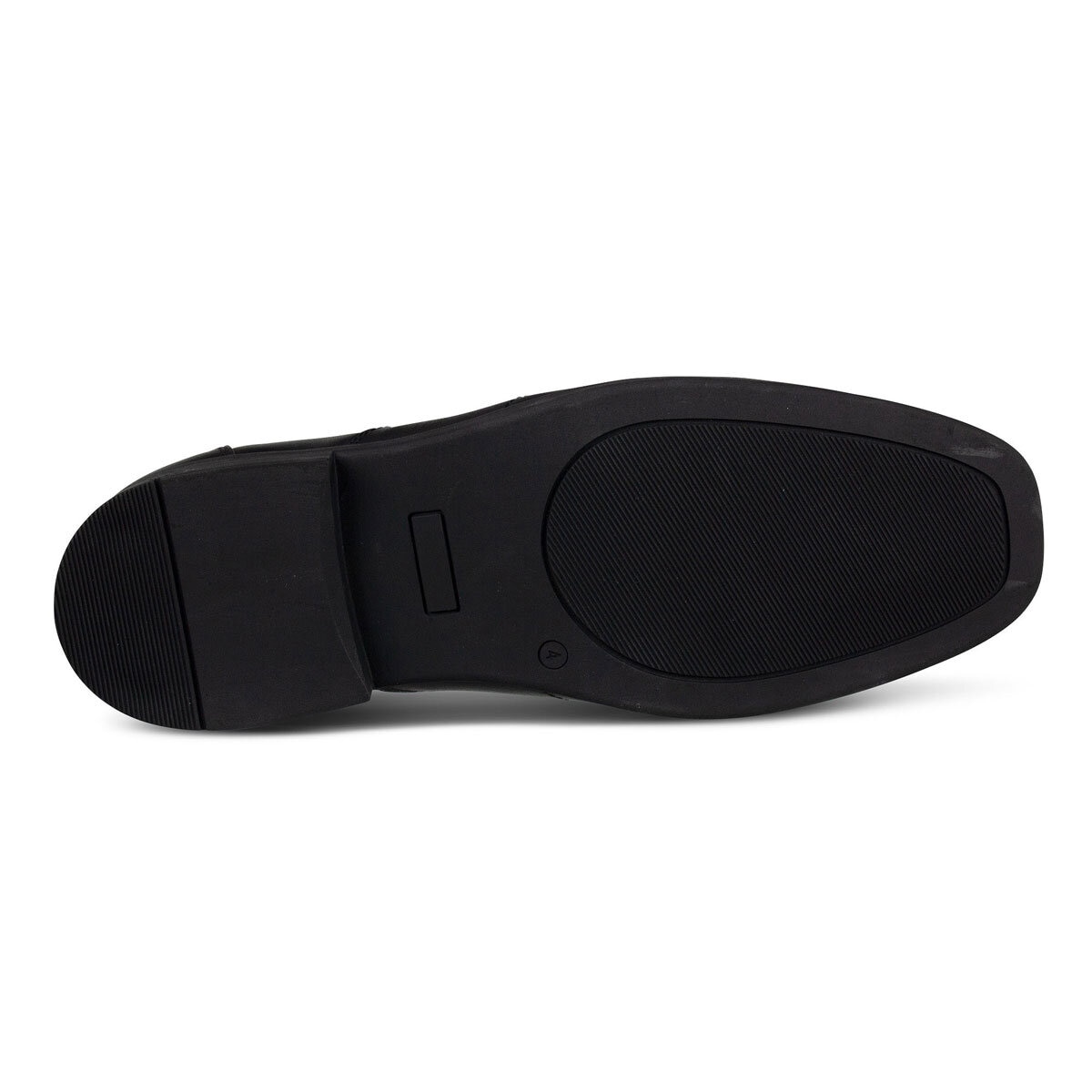 Terms Harvey Boys Black Leather Sleek Slip on Shoe