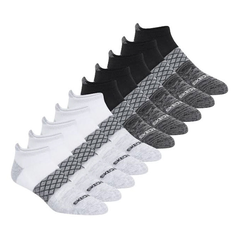 Skechers Ladies Active Sock 10 Pack in 2 Colours