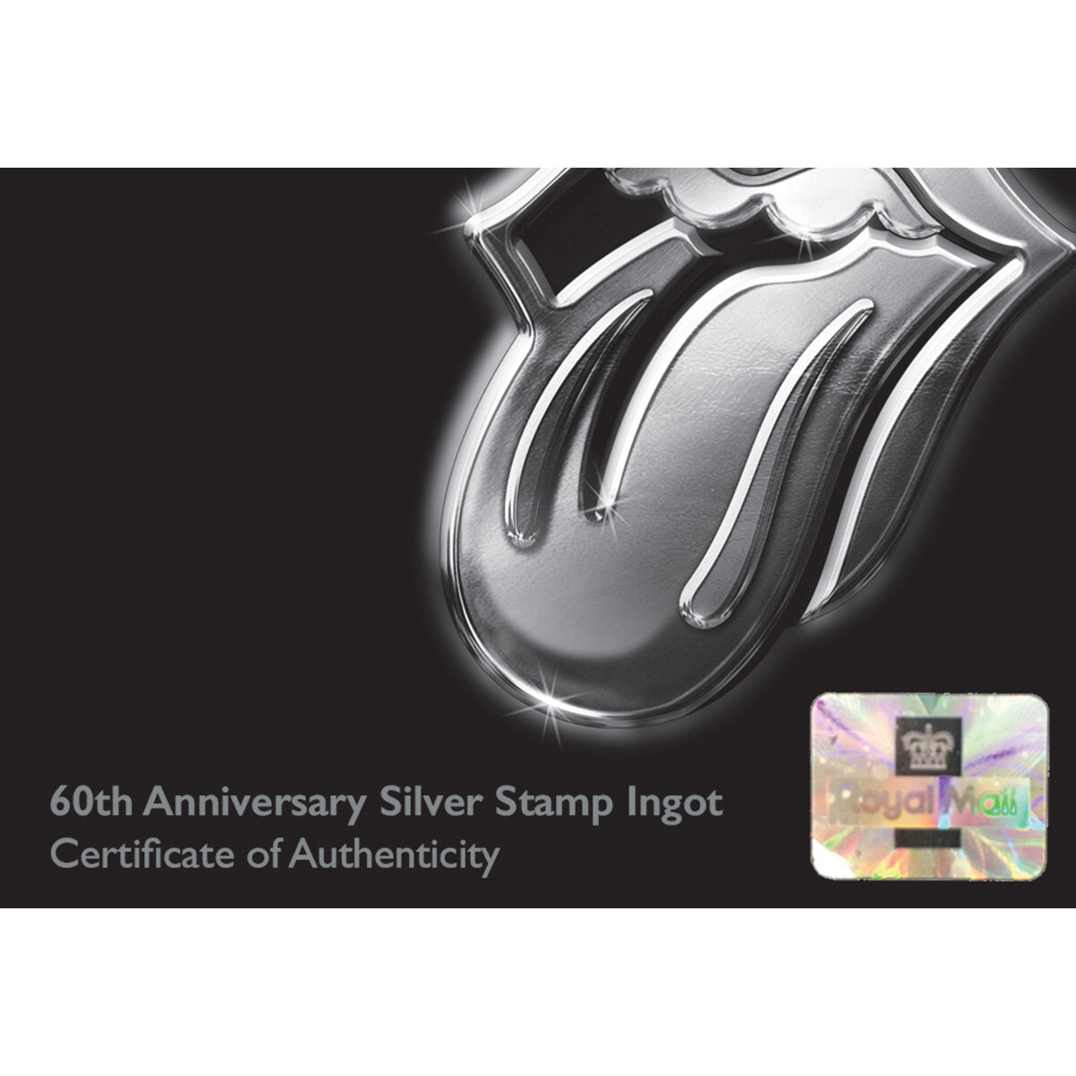 Buy The Rolling Stones Mick & Keith Silver Stamp Ingot Cert1 Image at Costco.co.uk
