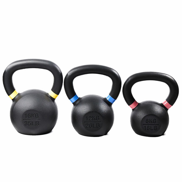 Altrafit 3 Piece Kettlebell Bundle - 8kg, 12kg, 16kg Altrafit 3 Piece Kettlebell Bundle - 8kg, 12kg, 16kg