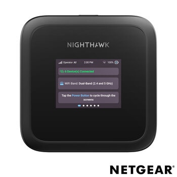 Netgear Nighthawk M3, Mobile Hotspot Router, WiFi 6, 3.6Gbps,5GHZ,MH3150-100EUS