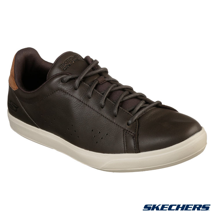 skechers all leather shoes