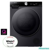 Hisense DH7S107BB, 10kg Heat Pump Dryer A+++ Rating in Black