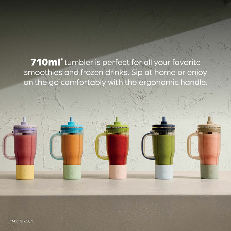 Lifestyle image of Ninja BlendBoss Tumbler with max fill of 650ml