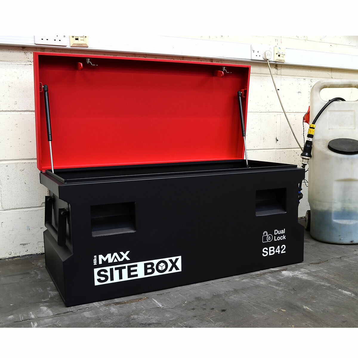 Hilka 42" (107cm) Heavy Duty Steel Site Storage Box