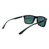 Emporio Armani Black Sunglasses with Green Lenses, EA4170 501771