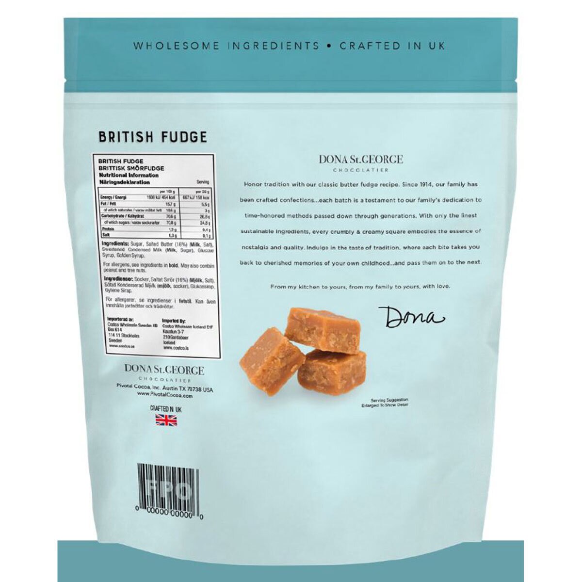 Dona St.George British Fudge