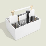 Pebble White Classic Cosmetic Organiser