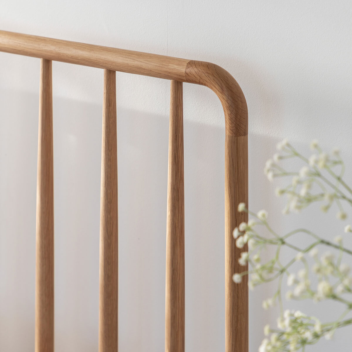 Gallery Wycombe Natural Oak Bed Frame in 3 Sizes