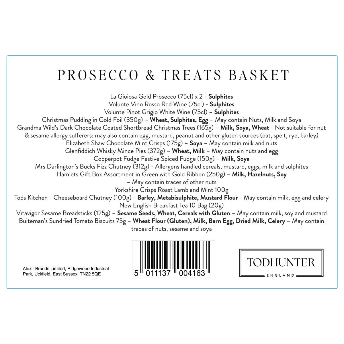 Prosecco & Treats Basket