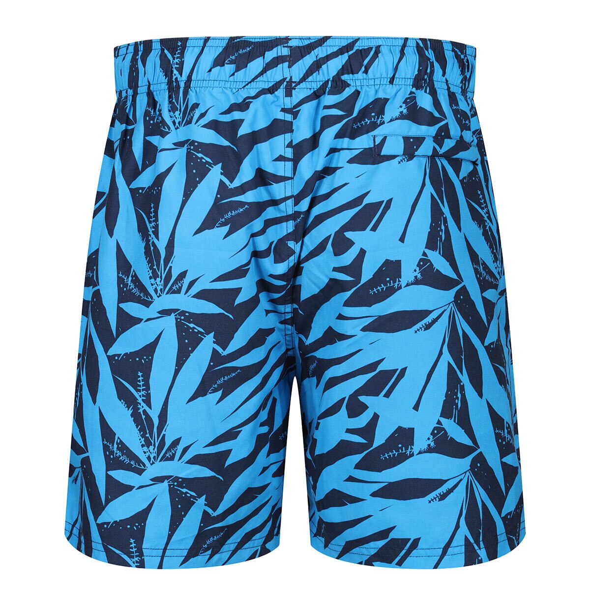 DKNY Mens Swim Shorts in Blue Leaf Medium Costco UK