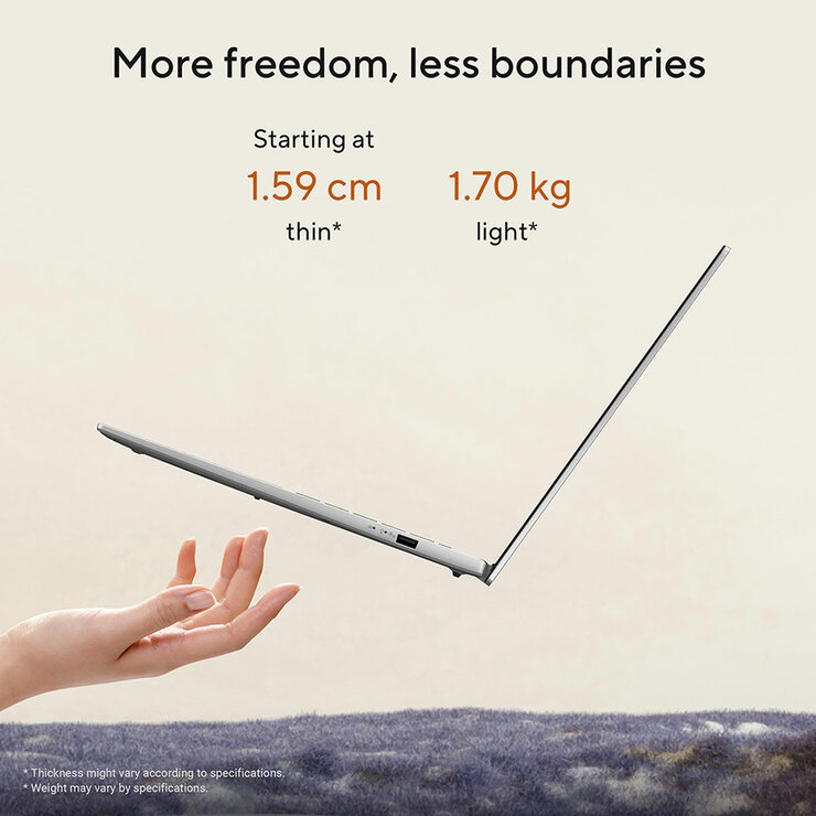 ASUS Vivobook S, Copilot+ PC, AMD Ryzen AI 7, 16GB RAM, 512GB SSD, 16 Inch OLED Laptop, M3607GA-SH011W ASUS Vivobook S, Copilot+ PC, AMD Ryzen AI 7, 16GB RAM, 512GB SSD, 16 Inch OLED Laptop, M3607GA-SH011W
