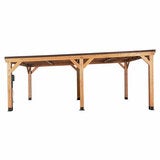 Backyard Discovery Kingsport 20ft x 12ft Wooden Carport