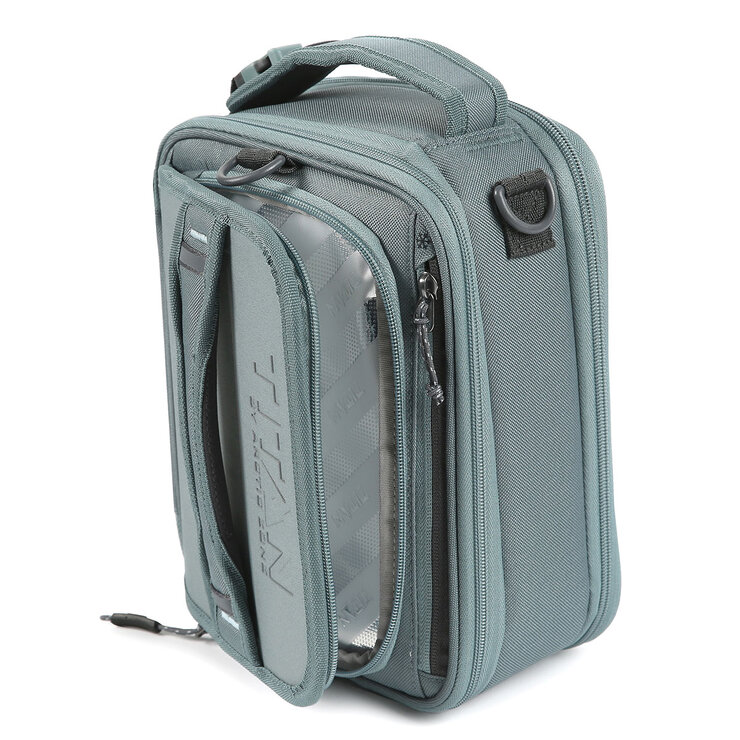 Titan Expandable Lunchbox with Ice Walls in Grey