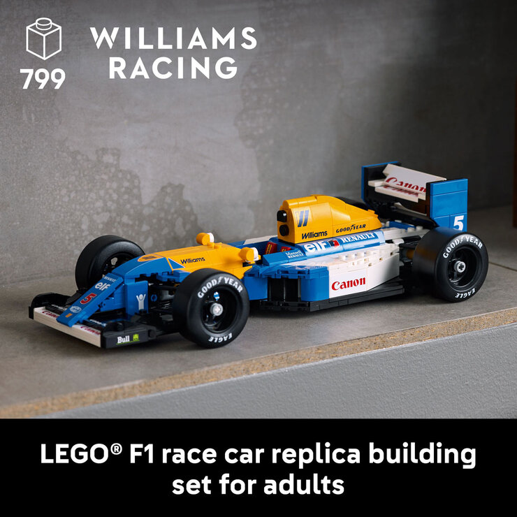 LEGO Icons Williams Racing FW14B & Nigel Mansell - Model