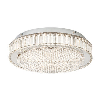 Eglo Balparda Ceiling Light 410mm in Crystal Chrome