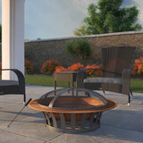 Well Travelled Living 102cm (40") Hammered Copper Fire Pit