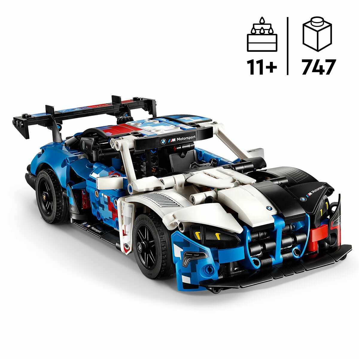 LEGO Technic BMW M4 GT3 EVO Race Car - Model 42226 (11+ Years)