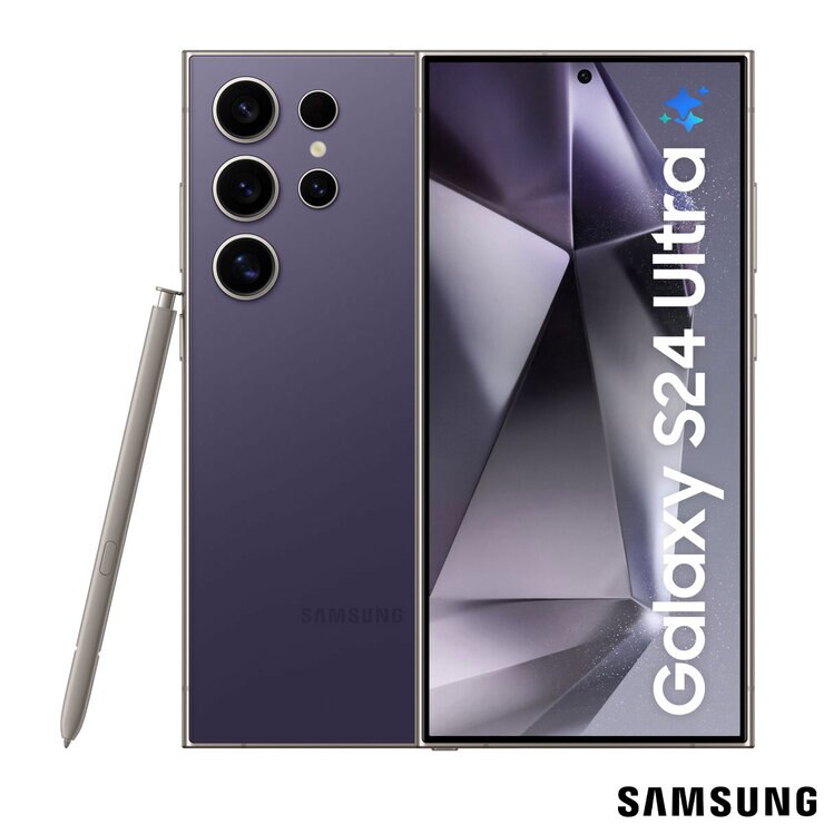 Buy Samsung Galaxy S24 Ultra, 256GB Sim Free Mobile Phone in Violet, SM-S928BZVGEUB at costco.co.uk