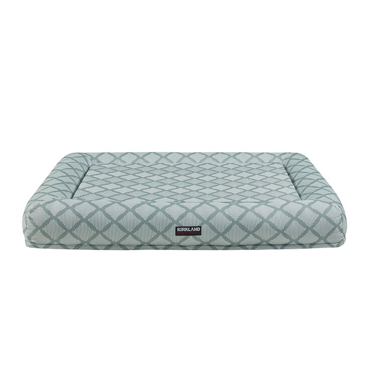 Grey Print 2-in-1 Bolster Bed