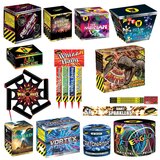 Black Cat All Night Party Fireworks Display Kit Black Cat All Night Party Fireworks Display Kit