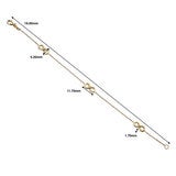 14ct Yellow Gold Infinity Bracelet 14ct Yellow Gold Infinity Bracelet