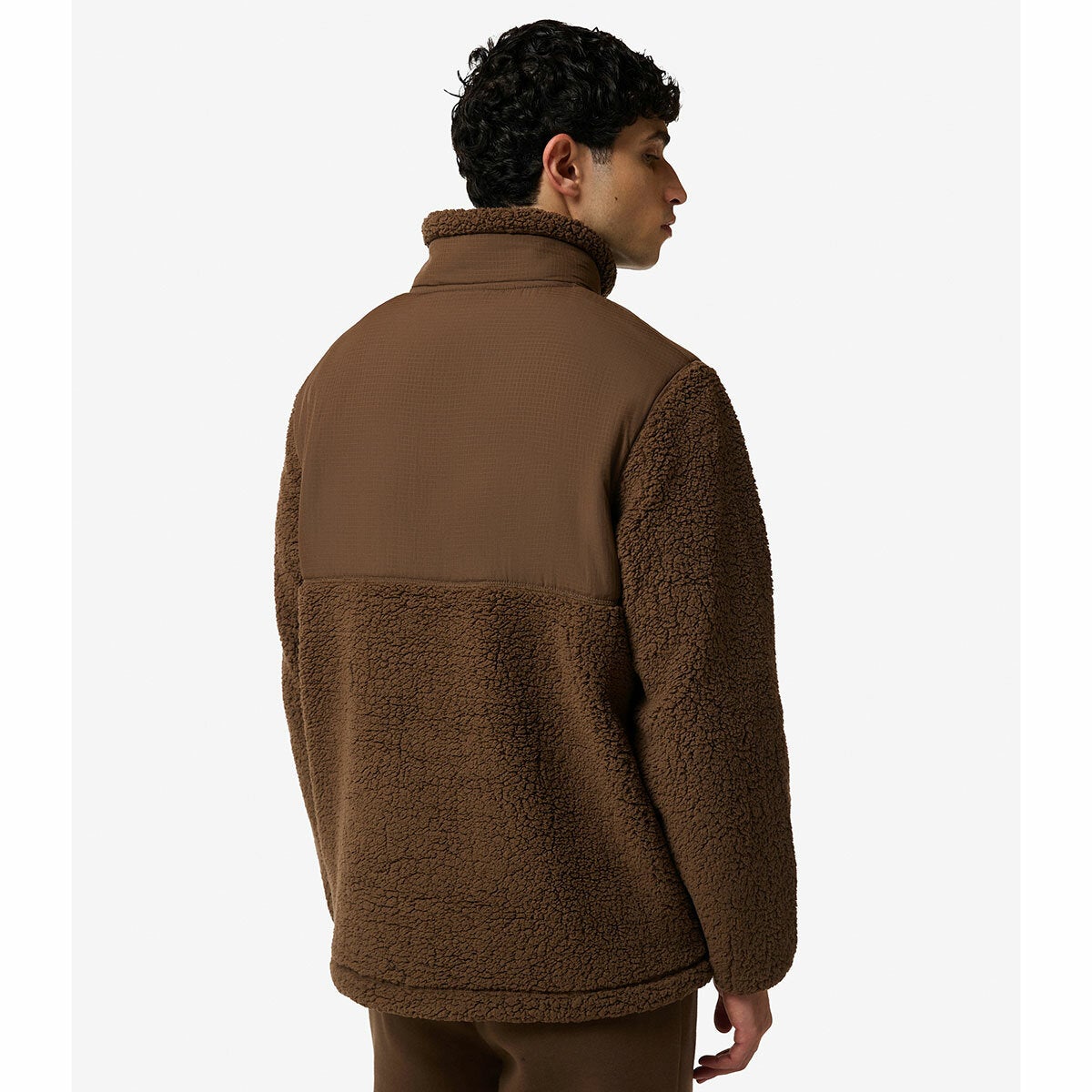 Hunter Men's 1/2 Zip Fleece in Brown